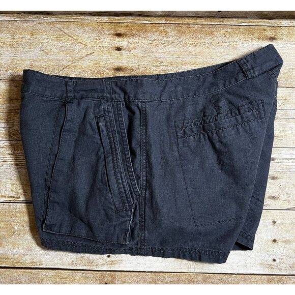 CONVERSE x TARGET LINEN BLEND CASUAL CLASSIC EVERYDAY WEAR SIMPLE SHORTS SZ.10 - Picture 4 of 8